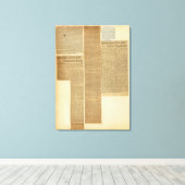 9 Clippings Canvas Afdruk (Insitu (Houten vloer))
