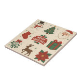 9 Cute Merry Christmas Images Tegeltje (Zijkant)