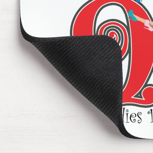 9 Dames dansen Muismat (Hoek)