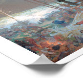 #9 De vergadering in Krizky, Mucha Poster (Hoek)