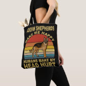 9 Duitse herders maken me gelukkig mensen maken mi Tote Bag (Dichtbij)