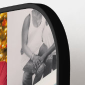 9 Family Photo Personalized Collage Pickleball Paddle (Links Detail)