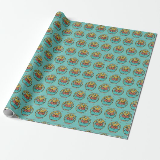 9 feb - Lees in de baddag Cadeaupapier (Uitgerold)