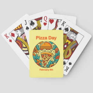 9 feb - Pizzadag Pokerkaarten