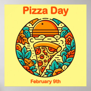 9 feb - Pizzadag Poster