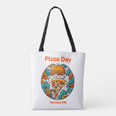 9 feb - Pizzadag Tote Bag (Achterkant)