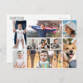 9 foto collage briefkaart (Voorkant / Achterkant)