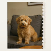 9 Foto Collage En Tekst Gepersonaliseerd Planner (Achterkant)