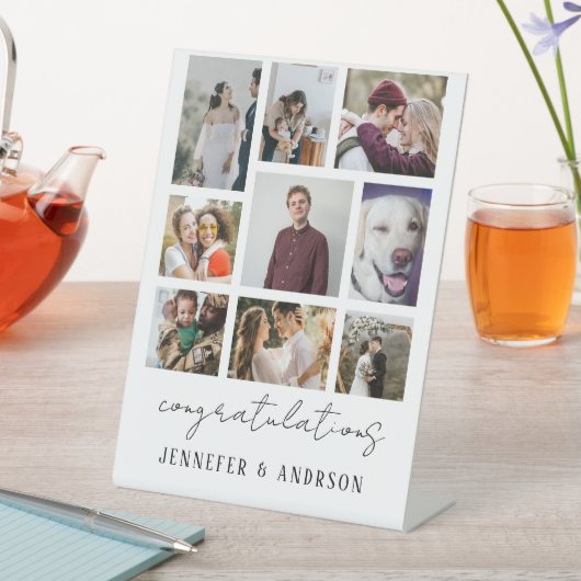 9 Foto Collage familie voetstuk teken Reclamebord Met Voetstuk (Insitu)