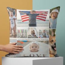 9 foto collage Liefde voor jou mama kinder namen
