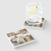 9 Foto Collage Rond Onderzetter (Zijkant)