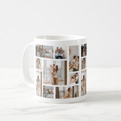 9 Foto Collage Sjabloon Koffie-Mok personaliseren Koffiemok (Voorkant links)