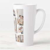 9 Foto Collage Sjabloon Pas de latte Mok aan (Rechts)