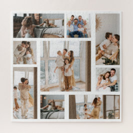 9 Foto Collage Sjabloon personaliseren Legpuzzel