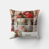 9 Foto geplaatst Eerste kerst Kussen (Achterkant)