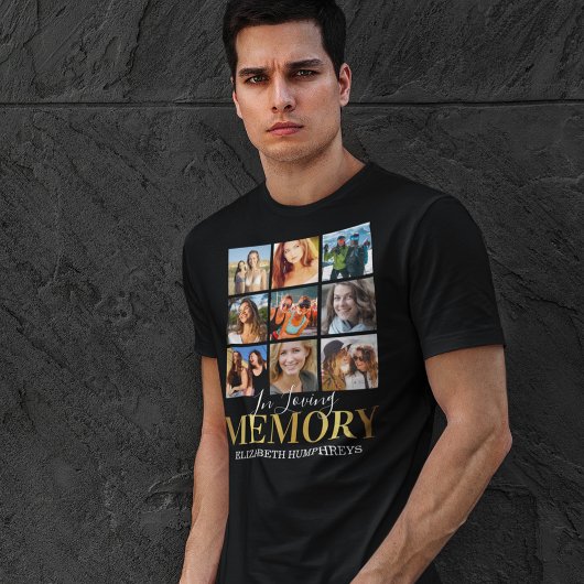 9 Foto Herdenkings T-shirt