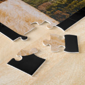 9 Foto Jigzaag Puzzle Sjabloon Black Rond Lijst Legpuzzel (Zijkant)