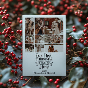 9 Foto minimalistische eerste kerstwoning Feestdagenkaart