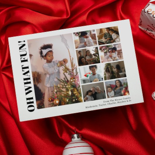 9 foto Oh wat een leuke kerst Feestdagenkaart