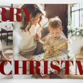 9 Foto Oh Wat Leuk Prettig Kerstmis Persoonlijk Drieluik Wenskaart (Binnenkant midden)