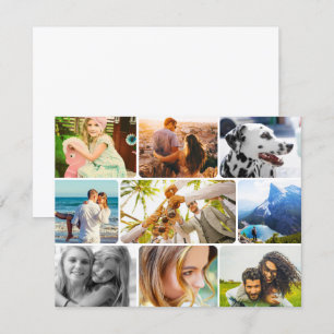 9 Foto Sjabloon Kaart op geboortedag