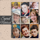 9 foto spiraal notitieboek