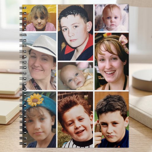 9 foto spiraal notitieboek