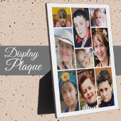 9 foto witte display fotoplaat