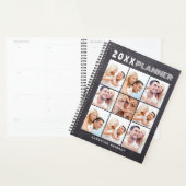 9 Fotocollage Aangepaste Naam Krijtbord Planner (Display)