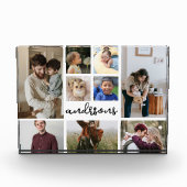 9 Fotocollage familie fotoblok (Voorkant)