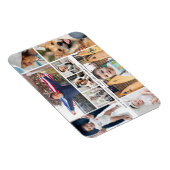 9 Fotocollage Love You Mom Kindernamen Magneet (Rechterzijde)