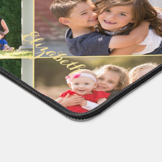  9 Fotocollage Monogram Home Kantoor Bureaumat (Hoek)