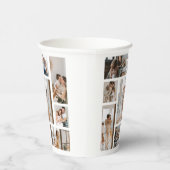 9 Fotocollage-Sjabloon Papierkoppen personaliseren Papieren Bekers (Rechts)