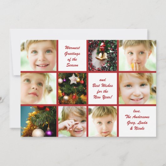 9-fotografie-kerstkaartje feestdagenkaart (Voorkant)