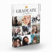 9 Foto's Wit Afstuderen Fotoblok (Links)