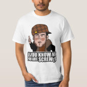 9 GAG T-SHIRT - SCUMBAG STEVE (Voorkant)