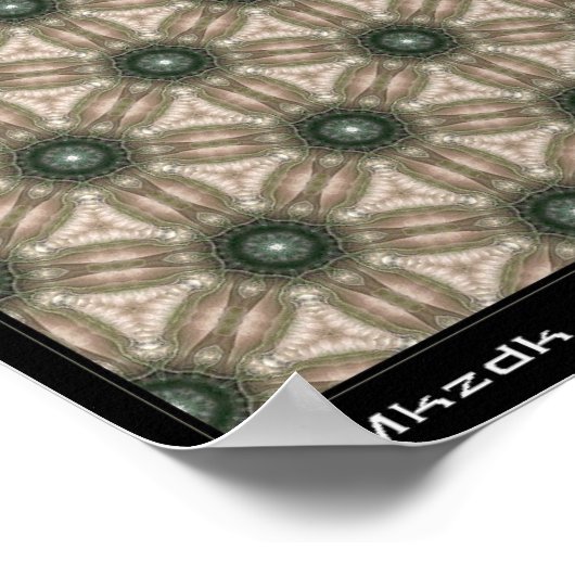 9 Gerelateerde matrices Poster (Hoek)