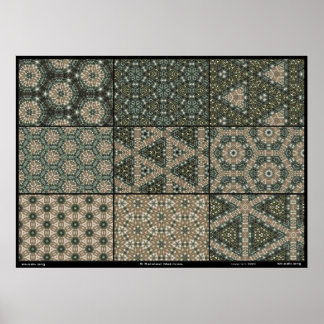 9 Gerelateerde matrices Poster