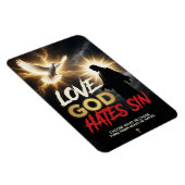 #9  God liefhebben zonde haten Magneet (Rechterzijde)