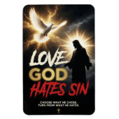 #9  God liefhebben zonde haten Magneet (Verticaal)