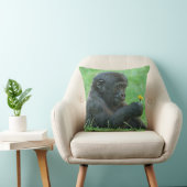 #9- Gorilla met dandelion Kussen (Stoel)