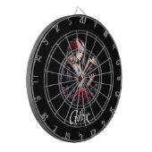 #9 Gotische pret Dartbord (Voorkant Links)