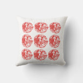 9 Haan voor Longevity Haan Jaar 2017 kussen (Achterkant)