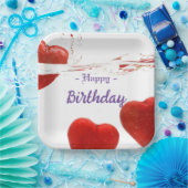 9-inch Bord vierkant papier (Feest)