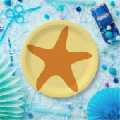 9-inch Borden van Starfish Paper Papieren Bordje (Feest)
