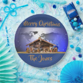 9-inch Nativiteitspapieren Borden Papieren Bordje (Feest)