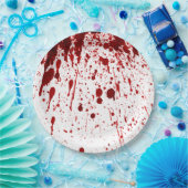 9-inch rond papier Bord bloedplaatje (Feest)