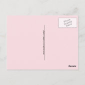 9 jaar - Birthday Princess - roze Briefkaart (Achterkant)