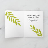 9 jaar Drugsalcoholverslaving Clean Sober Kaart (Binnen)