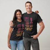 9 jaar getrouwd grappig 9e bruiloft Jubileum T-shirt (Unisex)